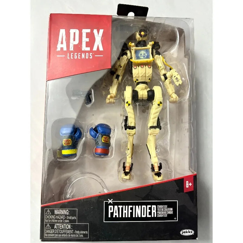 15cm Electronic Arts Apex Legends Pathfinder Action Figure with Crash Test Rare Skin,Bloodhound Collectible Action Figure