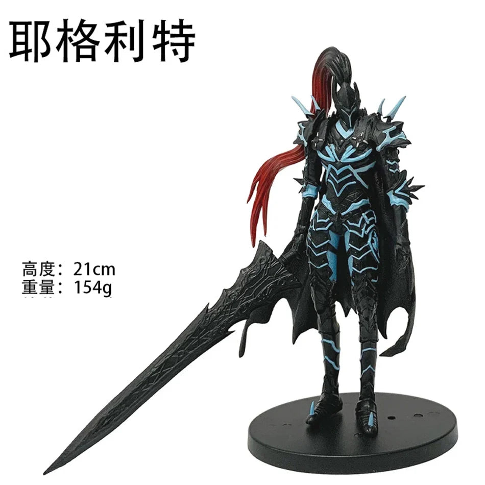 20cm In Stock Upgrade(Anime Version) Cha Hae-in Action Figure PVC Collect Model Figure Display Anime Merchandis