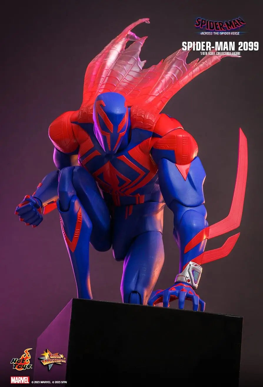 Original Hot Toys 1/6 MMS711 Spider Man Across the Spider Verse Spider Man 2099 In Stock Anime Action Collection Figures Model