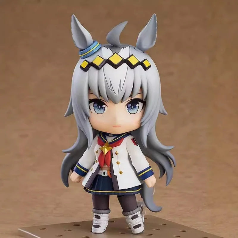 Q version 10cm Nendoroid Donghai diwang Uma Musume Pretty Derby Movable Face Plates Cute Poseable Figure Boxed Anime Collectible