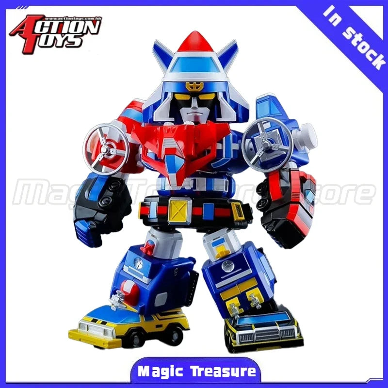 【MT】Action Toys ES Alloy Voltron Lion Force Warrior King of Beasts Mecha Fleet Fifteen Body Combination Model Toy Mecha