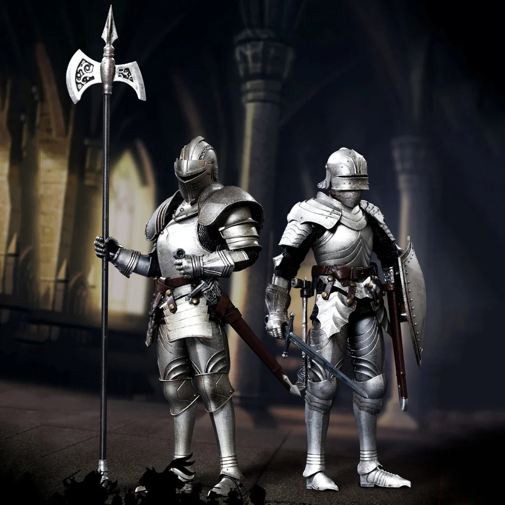 COOMODEL 1/12 Empire in the Palm PE010 Imperial Knight & PE011 Gothic Heavy Knight 6" Actionfiguren Auf Lager