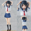 Lnside the sailor suit, the student uniforms the beautiful girl's hand-made secondary artwork decoration model.