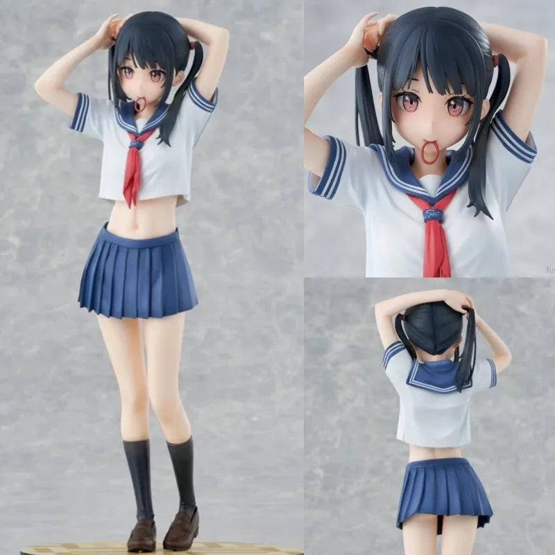 Lnside the sailor suit, the student uniforms the beautiful girl's hand-made secondary artwork decoration model.