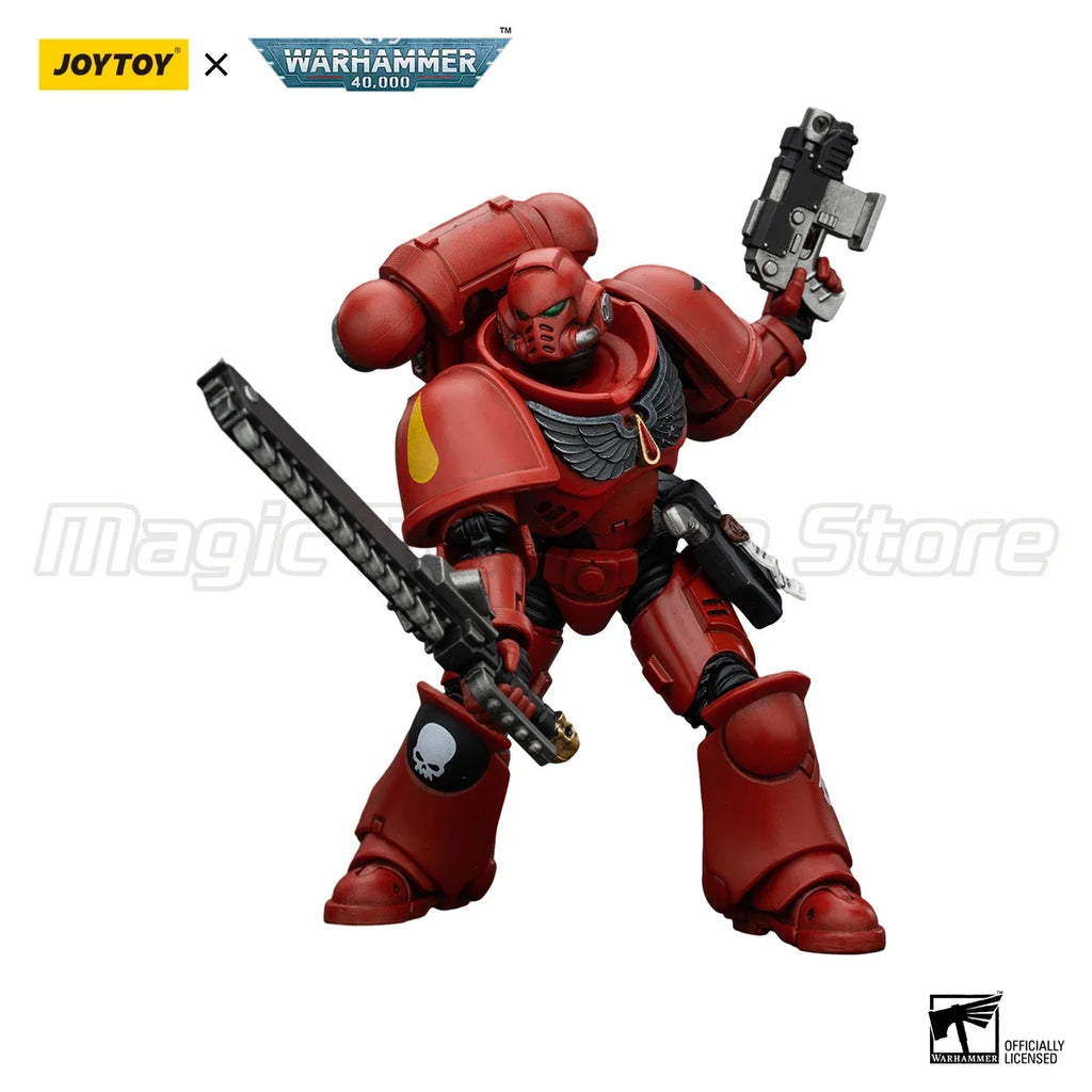 【MT】JOYTOY Warhammer 40K Blood Angels Intercessors Model Toy Gifts 1/18 Action Figure