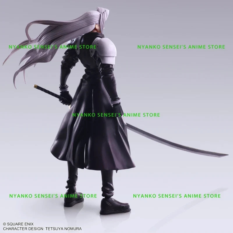 In Stock Square Enix Final Fantasy VII BRING ARTS Sephiroth Action Figure Anime Model Toys Desktop Trendy Gift Collectibles