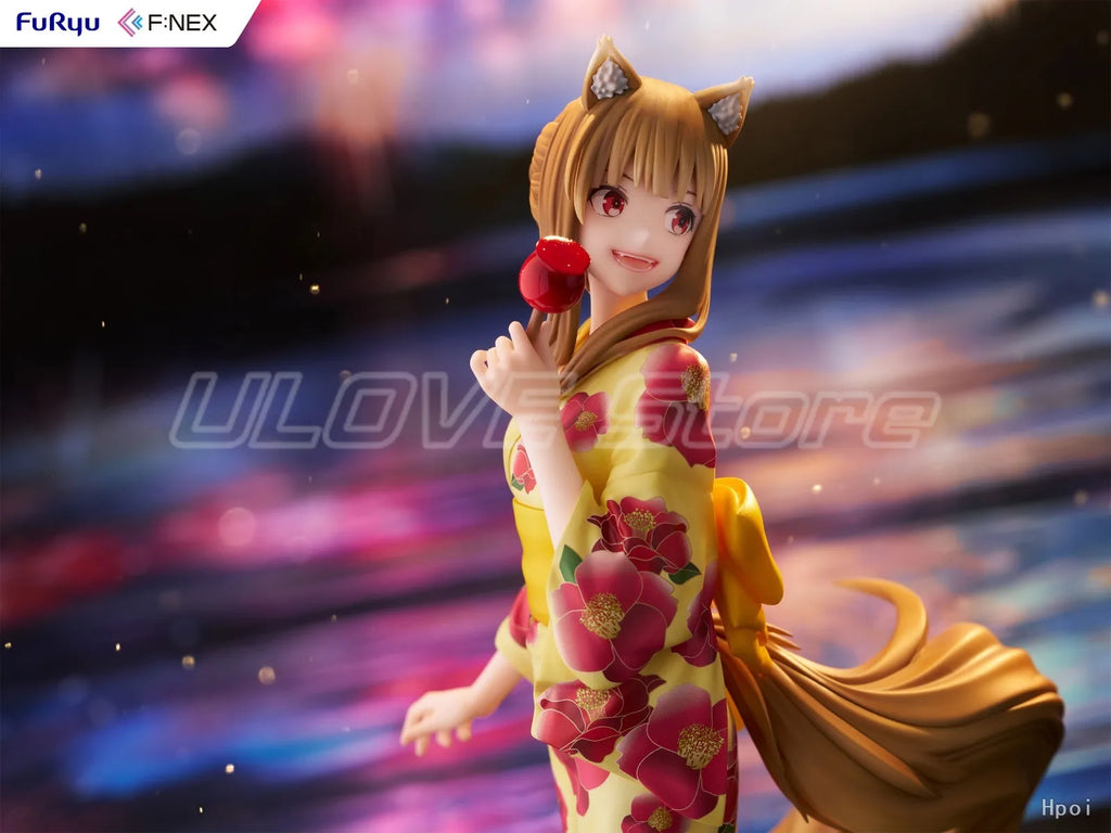 Original F:NEX MERCHANT MEETS THE WISE WOLF Holo 1/7 Animation Figure Model Collection Gift Toys