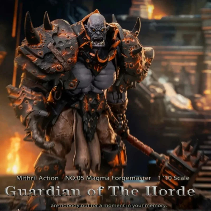 Official Grey Knight Tribal Guard 05 - Lava Forgemaster Articulated Model Gift In Stock