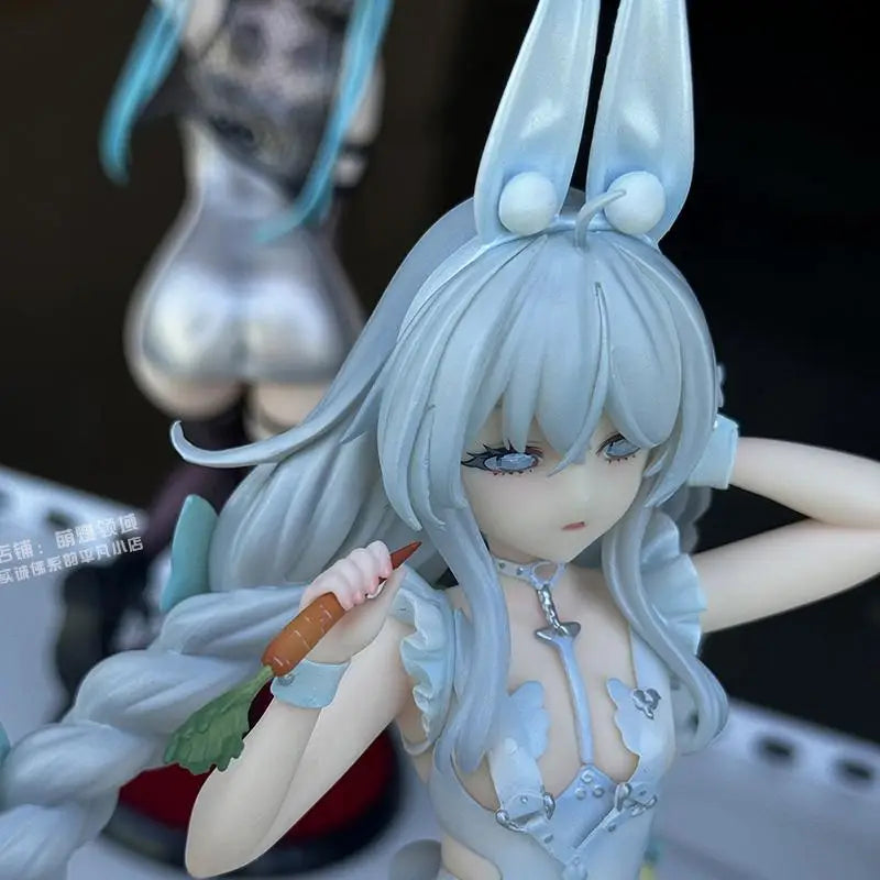 Azur Lane Loli Vichya "Lazy Bunny" Figure - White Bunny Girl Standing Pose Statue