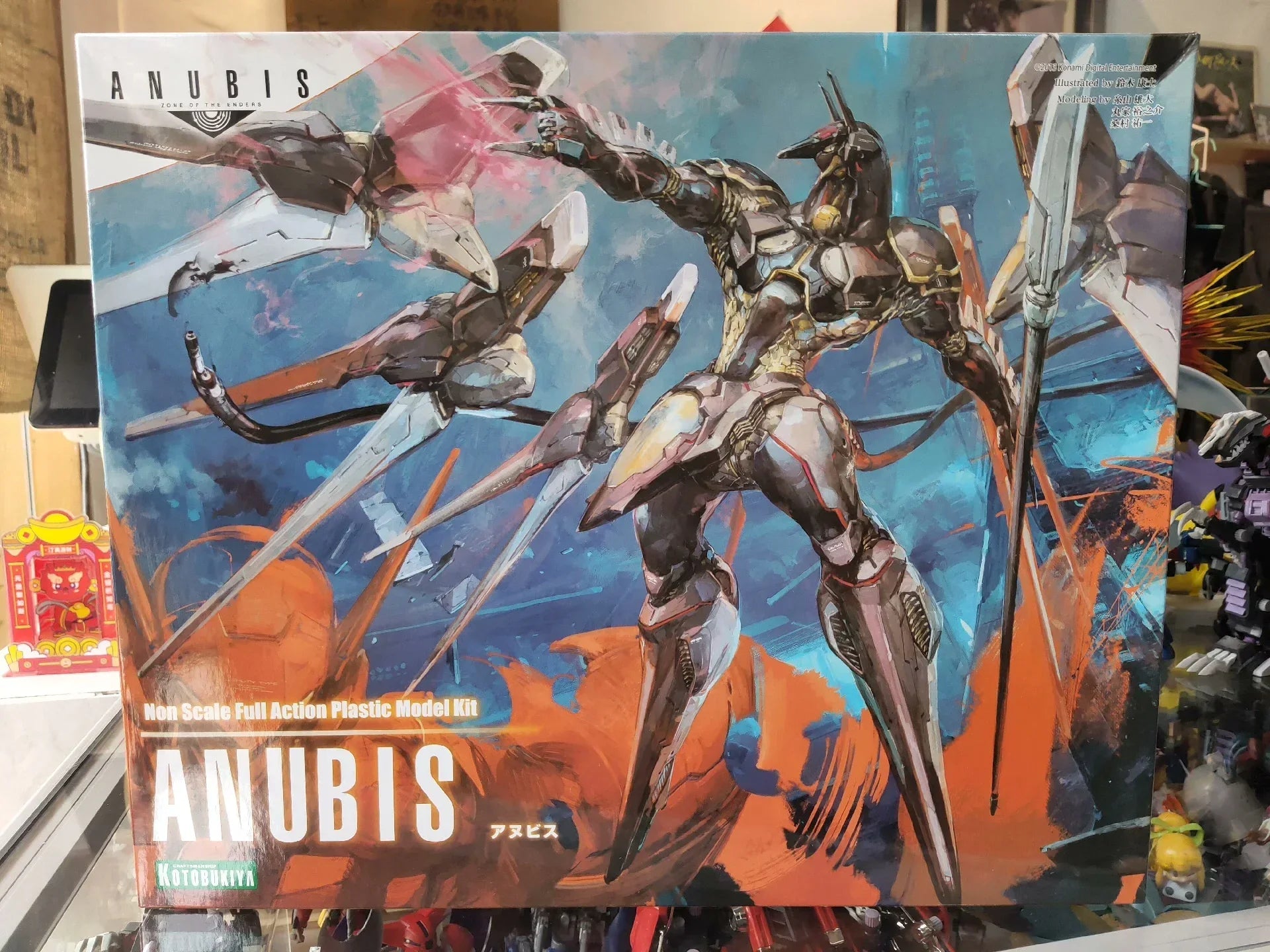 Kotobukiya KP166X  JEHUTY Action Figure ZONE OF THE ENDERS Noe Scale Full Transforming toys