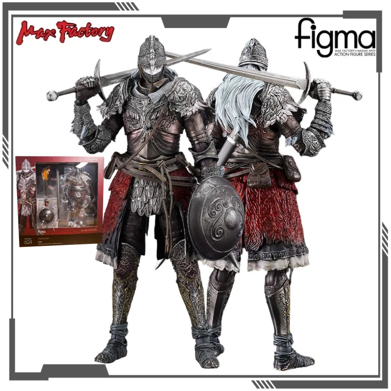 Max Factory Original FIGMA Series Raging Wolf Anime Action Peripheral Figurines Toys for Boys Gifts Collectible Model Ornaments