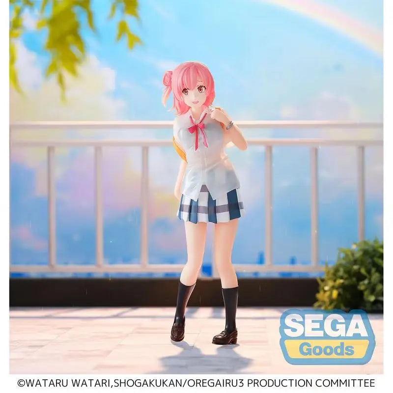 Original SEGA XStellar Yuigahama Yui (Houkago Tooriame) Anime Figures Action Figure Kawaii Doll Collectible Gift Figurine
