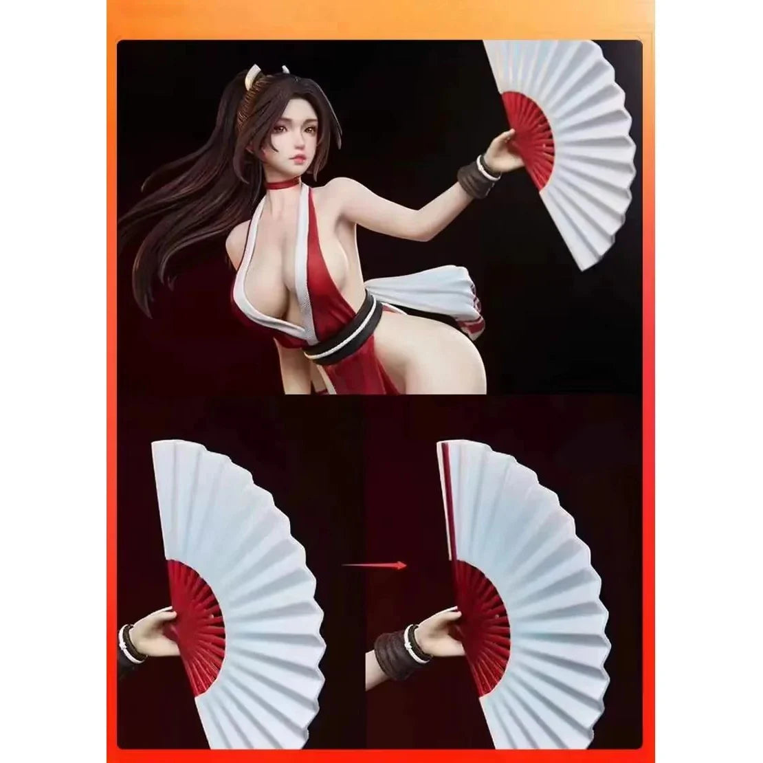 New 48cm Shiranui Mai 1/4 Girls Toys Japanese Anime Figures Pvc Action Figure Toy Game Model Doll Gifts