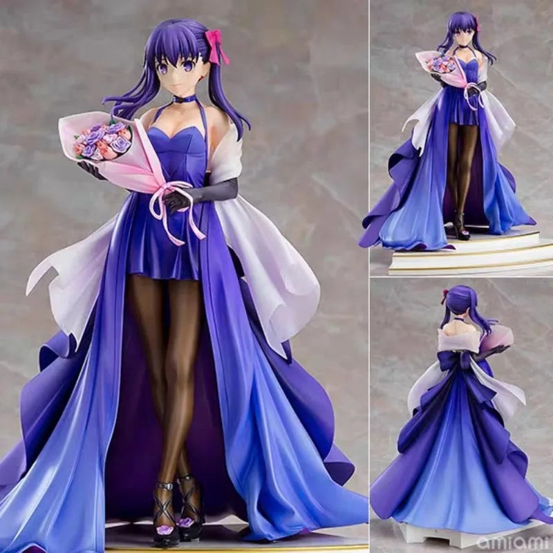 In stock Genuine GSC FGO Saber Matou Sakura Tohsaka Rin dress VER.PVC Action Anime Figure Model Toys Figure Collection Doll Gift
