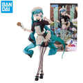 Original SEGA Vocaloid Anime Figures Hatsune Miku Dark Chocolate Pastry Chef Collectible Model Dolls Toys Gifts for Kids Girls