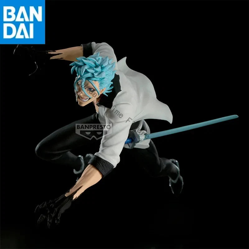 BANDAI NAMCO BANPRESTO in stock Original Genuine BLEACH VIBRATION STARS Grimmjow Jeagerjaques Figure model PVC 17cm toy gift
