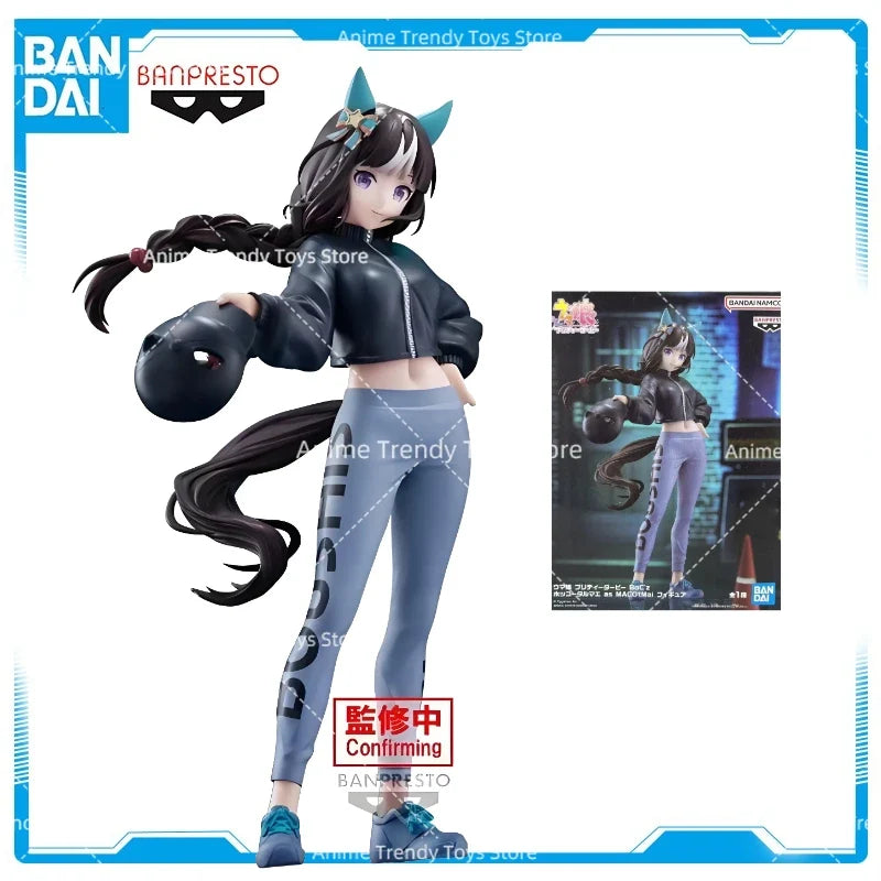 In stock BANDAI Original Uma Musume Pretty Derby Hokko Tarumae BoCz Anime Action Figures Gifts PVC Collection Model Toys WY
