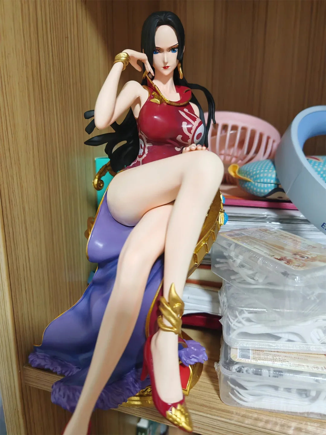 One Piece JT Studio Boa Hancock (Throne Empress) 26cm Anime Statue – Fully Painted Deluxe Articulated Figure | Collectible Model
