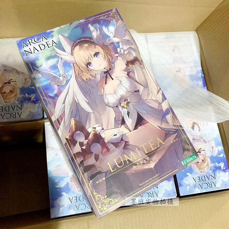 In stock Kotobukiya Original Genuine Arcanadea Lumitia Angel Plastic Model Kit Anime Figure Action Figure Toys Gifts Collection