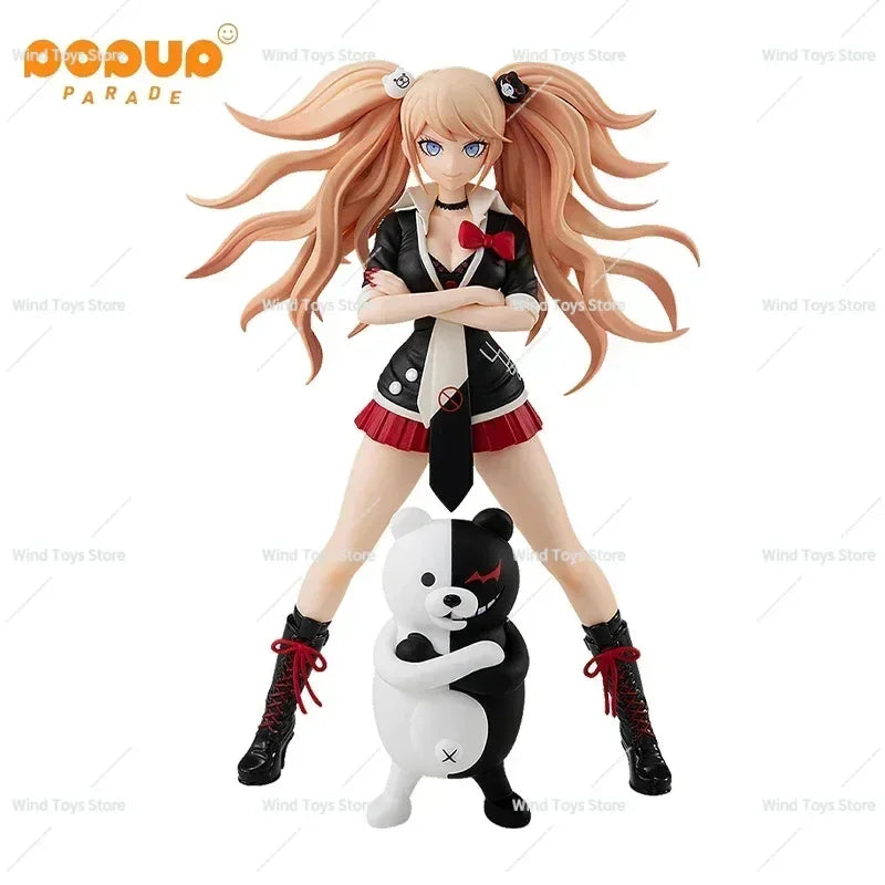 In Stock Anime Danganronpa Action Figure Junko Enoshima Parade Pop Up Original GSC Collectible Model Toy