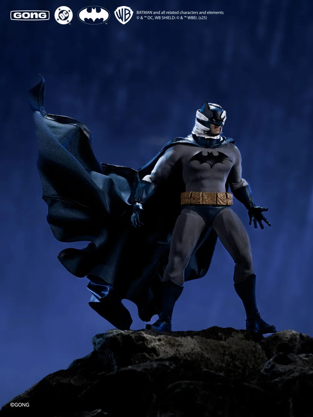 GONG Studio Batman Hush 17.5cm Tailored Fabric Suit Action Figure Anime Collectible PVC Toys for Gifts