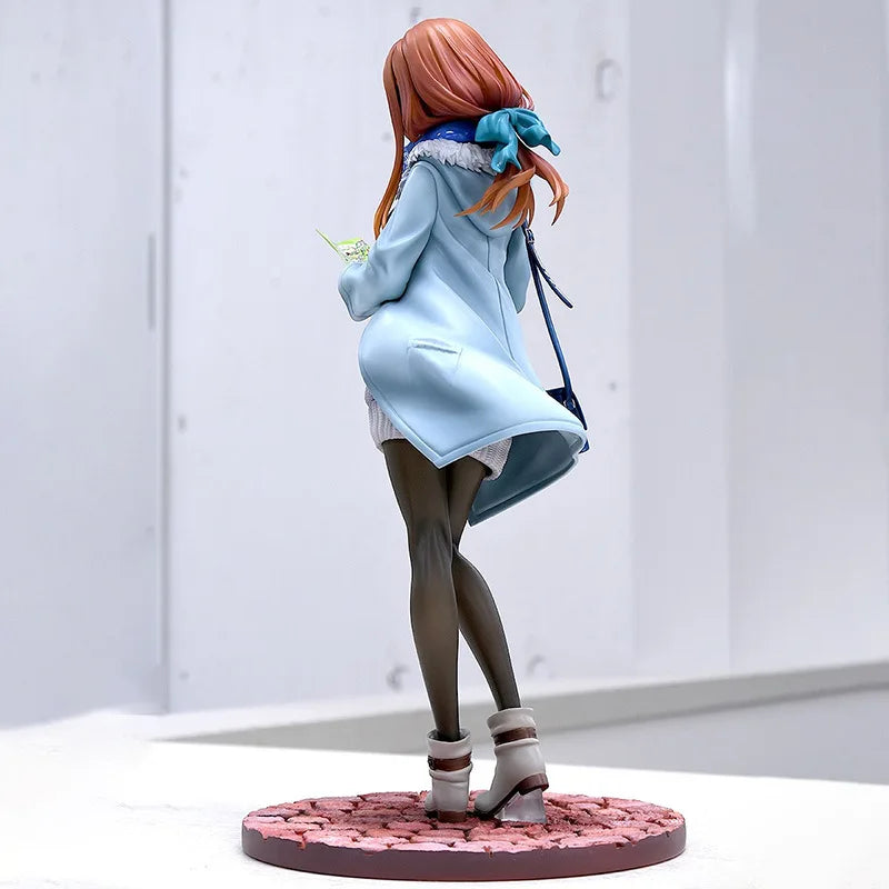 28cm The Quintessential Quintuplets Nakano Miku Appointment Anime Handmade Action Figures Desktop Case Decoration Ornament Gift