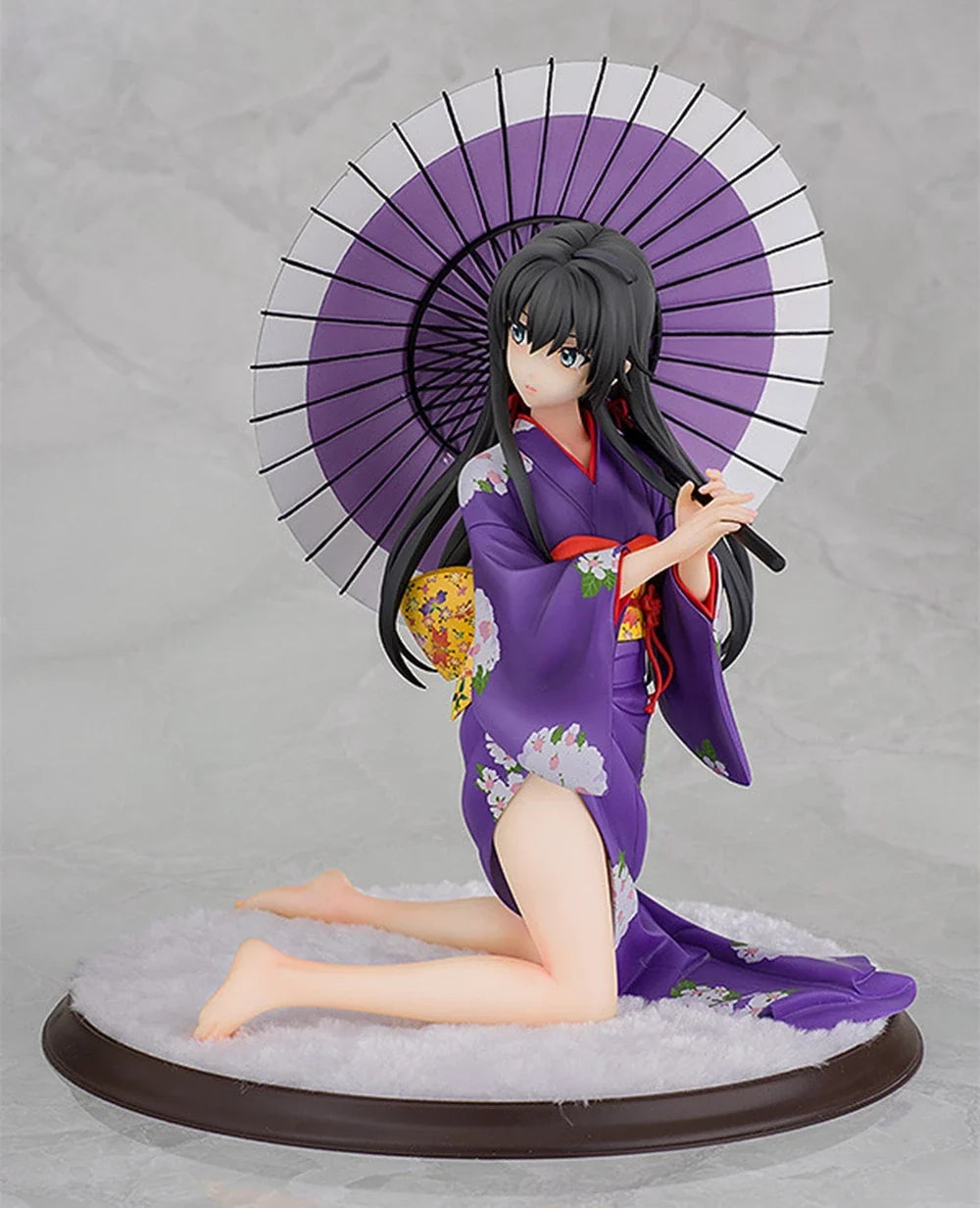 12CM Yukinoshita Yukino Yahari Ore no Seishun Love Comedy wa Machigatteiru Zoku1/6 Kimono Ver Model Toy Gift Aciton Figure