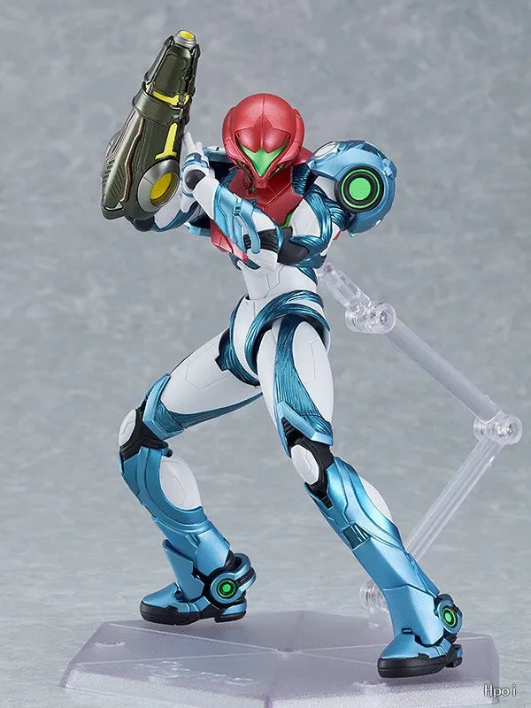 Max Factory Figma #583 Samus Aran Dread Ver. Anime Action Figure Model Kit Highly Detailed Gift for Collector Multi-accessory
