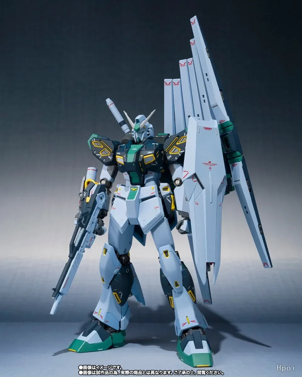 BANDAI Original METAL ROBOT SPIRITS (Ka Signature)＜SIDE MS＞ RX-94 MASS PRODUCED NU GUNDAM Mech Product Figure Toys Collectible