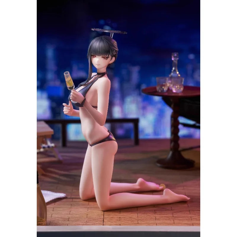 New Tsukatsuki Rio‌ Anime Figures Blue Archive Figures 18cm Gk Figurine Collection Desk Decor Model Toys Boy Birthday PVC Gifts