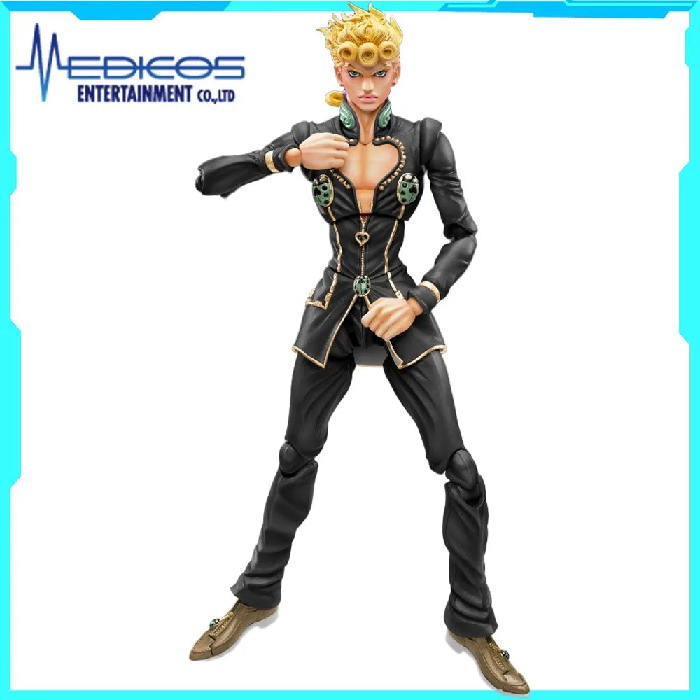 100 % Original auf Lager Medicos Entertainment Jojo's Bizarre Adventure Giorno Giovanna fertige Figur Charaktermodell