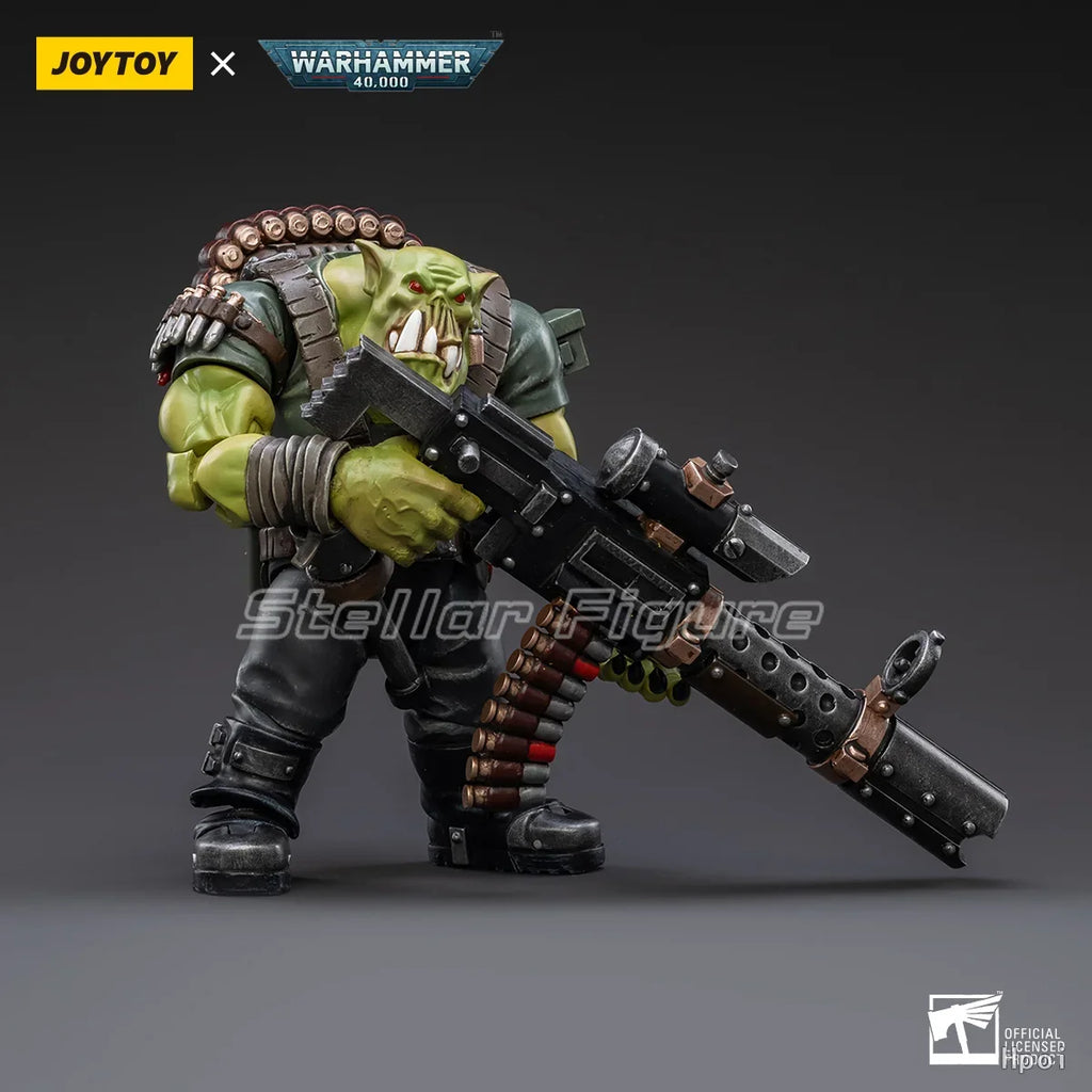 【SF】JOYTOY 1/18 Action Figure Ork Kommandos Snipa Boy Balrukk Model Toys Gifts Collection Ornaments