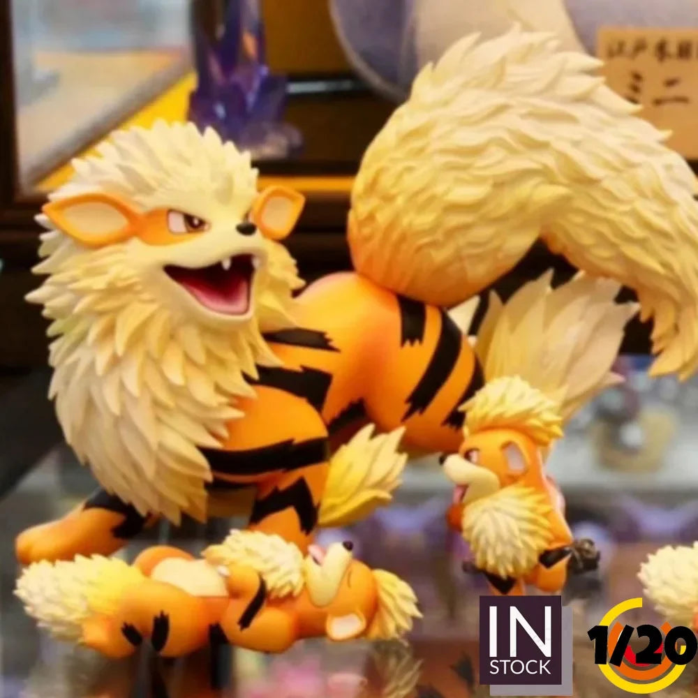 [IN STOCK] 1/20 Scale World Figure [WG STUDIO] - Growlithe & Arcanine