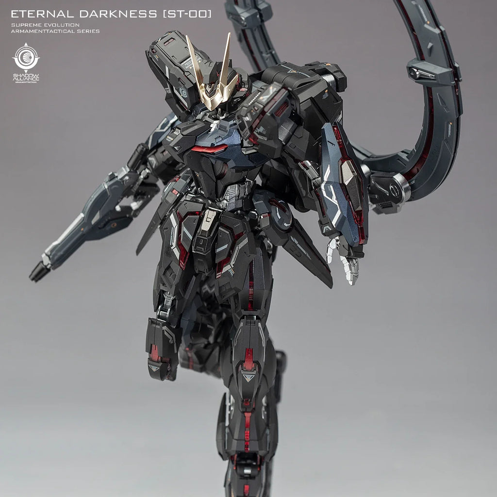 In Stock Mg 1/100 Eternal Darkness Assembly Model Kit St-00 Collection Armamenttactital Series Action Robot Figures Plastic Toy