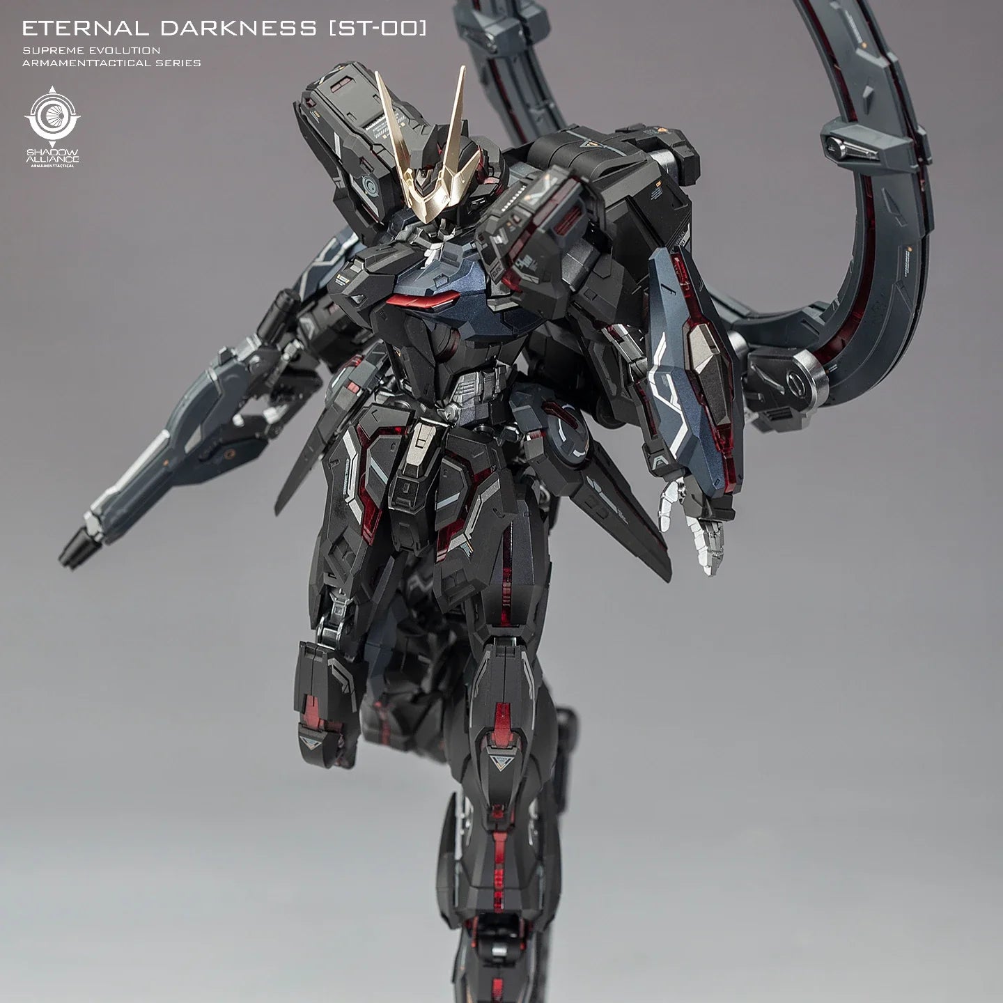 In Stock Mg 1/100 Eternal Darkness Assembly Model Kit St-00 Collection Armamenttactital Series Action Robot Figures Plastic Toy
