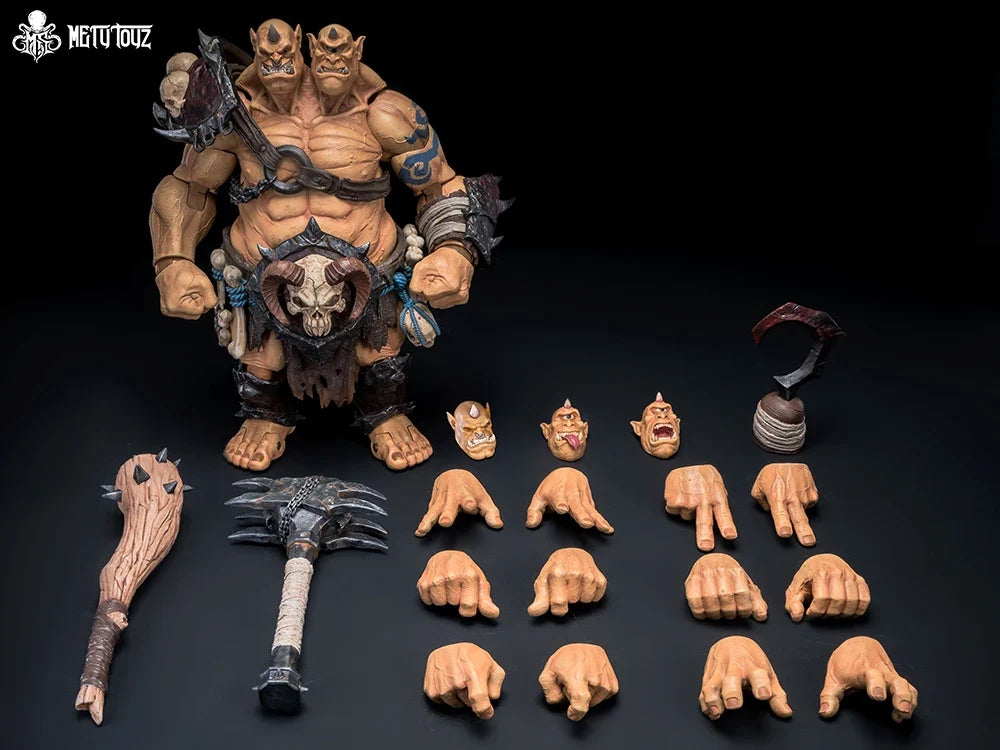 25cm New MetyToys Original Limited Edition Skull RollerOgrus Ogre Mobile Orc Pvc GK Model Toy Figurine GiftCollect Ornaments