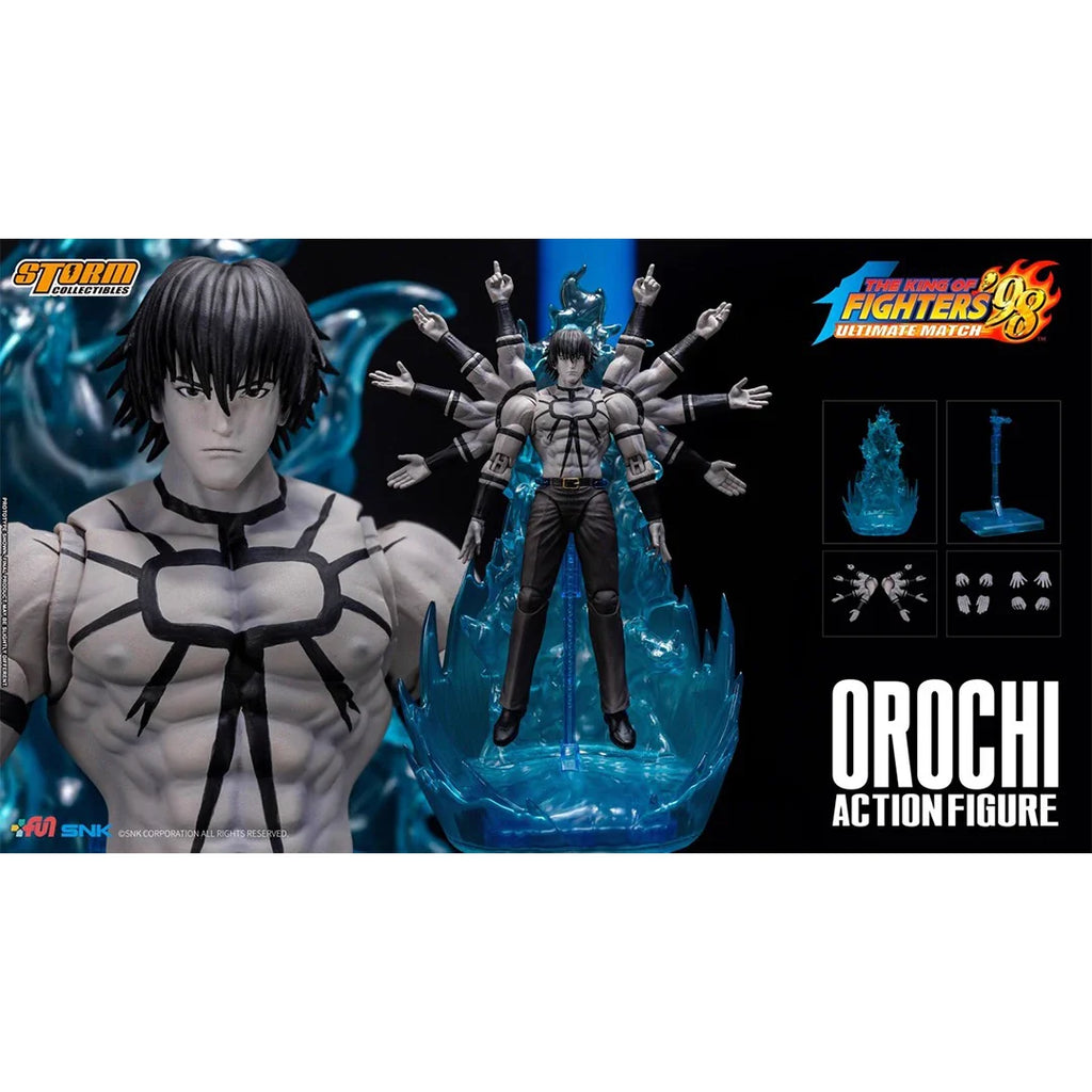 Auf Lager Echte Anime Spielzeuge Storm Toys 1/12 Kof'98 Orochi Skkf04 Bk Yl Serie Anime Spiele Bewegliche Puppenfigur Modell Spielzeug Jungen Geschenk