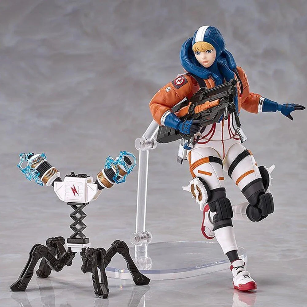 100% Original Good Smile Company Hyper X Body Apex Legends Wattson Nessie Anime Figure Action Figure Collection Series