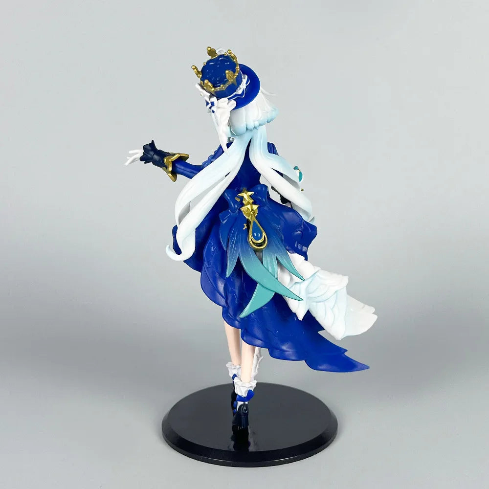 Anime Furina Anime Figure Genshin Impact Figurine PVC Standing Posture Collect Model Toy Doll Gift