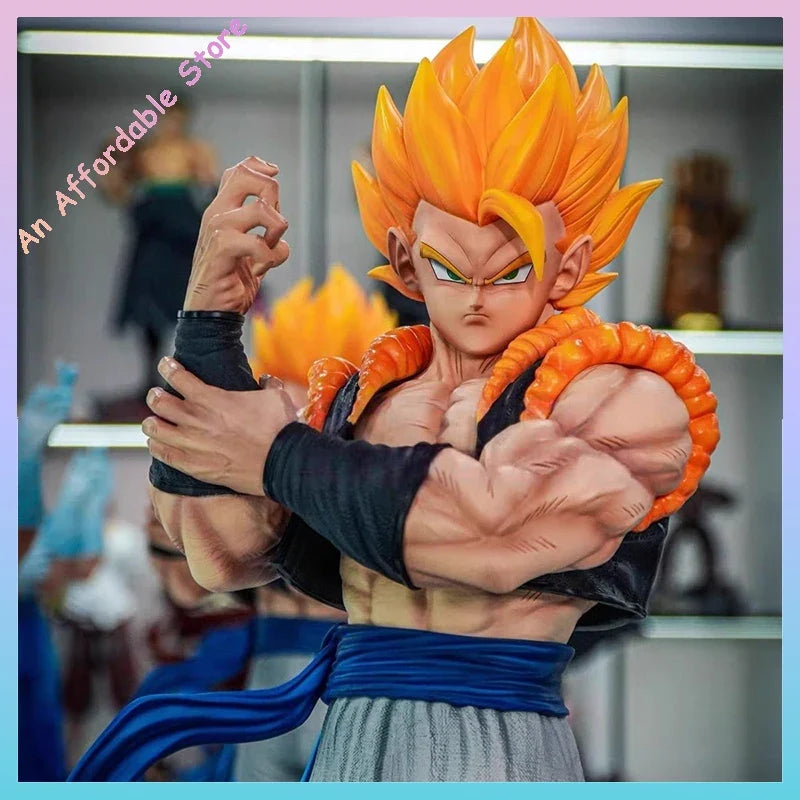 50cm Jt 2% Vegeta Action Figure Gogeta Dolls Gk Anime Figures Model Statue Dragon Ball Ornament Children Toys Birthday Gift