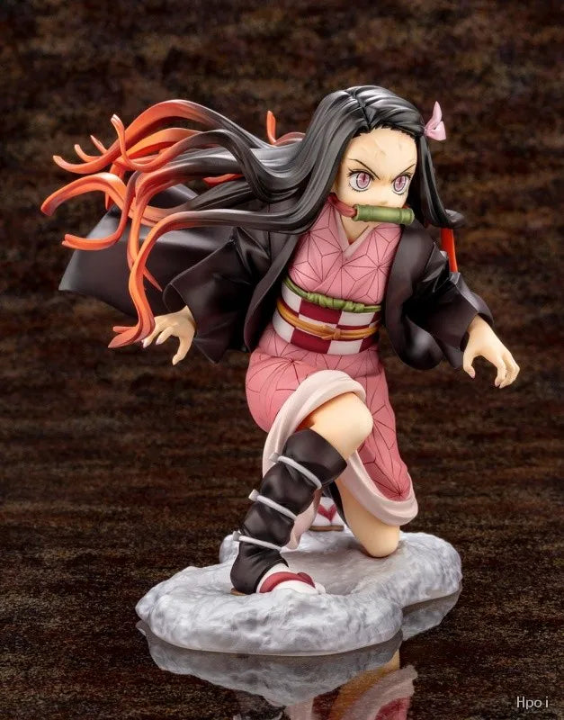 In Stock Original KOTOBUKIYA ARTFX J Blade of Demon Destruction Kamado Nezuko 1/8 Action Figures Models Toys Gifts Collection