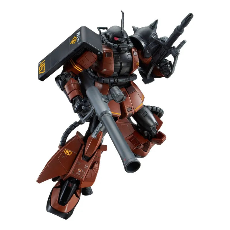 Bandai Original RG Web Exclusive Version MS-06R-2 GABBY HAZARD'S ZAKU Anime Action Figure  Assembly Model Toys Gifts