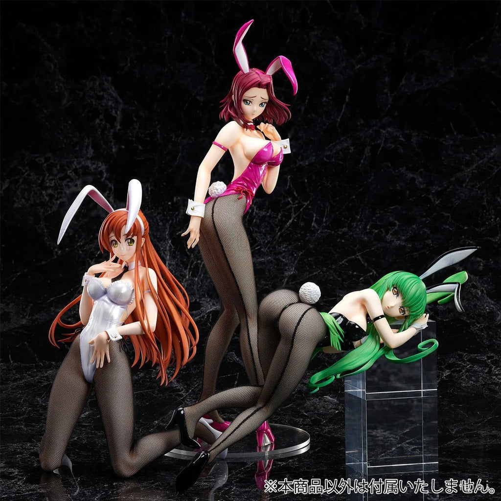 100% Original MegaHouse FREEing B-style Code Geass Lelouch of The Rebellion Shirley Fenette Bunny Ver. 1/4 Scale Painted Figure