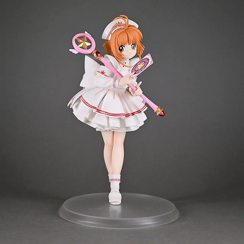 Hot Cardcaptor Sakura Anime Pvc Figure - Kinomoto Sakura Collectible Desk Decoration Model Statue Birthda Gift Toy