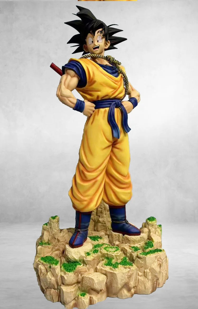 70cm The New Dragon Ball Anime Figure Super Saiyan Son Goku Dream Action Figure Statue Collection Ornaments PVC Model Gift Toys