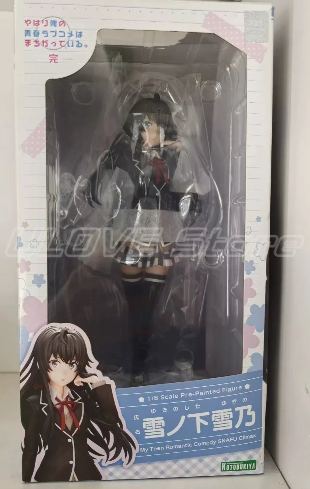In Stock Original Kotobukiya My Teen Romantic Comedy SNAFU Yukinoshita Yukino Anime Figures Models Collection Gifts Toys