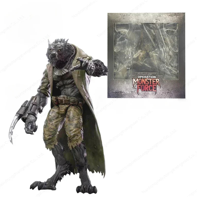 7.7inches Jiang Meng Action Figure Furayplanet Series Veteran William Operation Monster Force Anime Model
