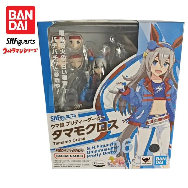 In Stock Bandai Original S H Figuarts Pretty Derby Tamamo Cross Model Doll Brand New Boxed Action Figure Anime Characters Garage