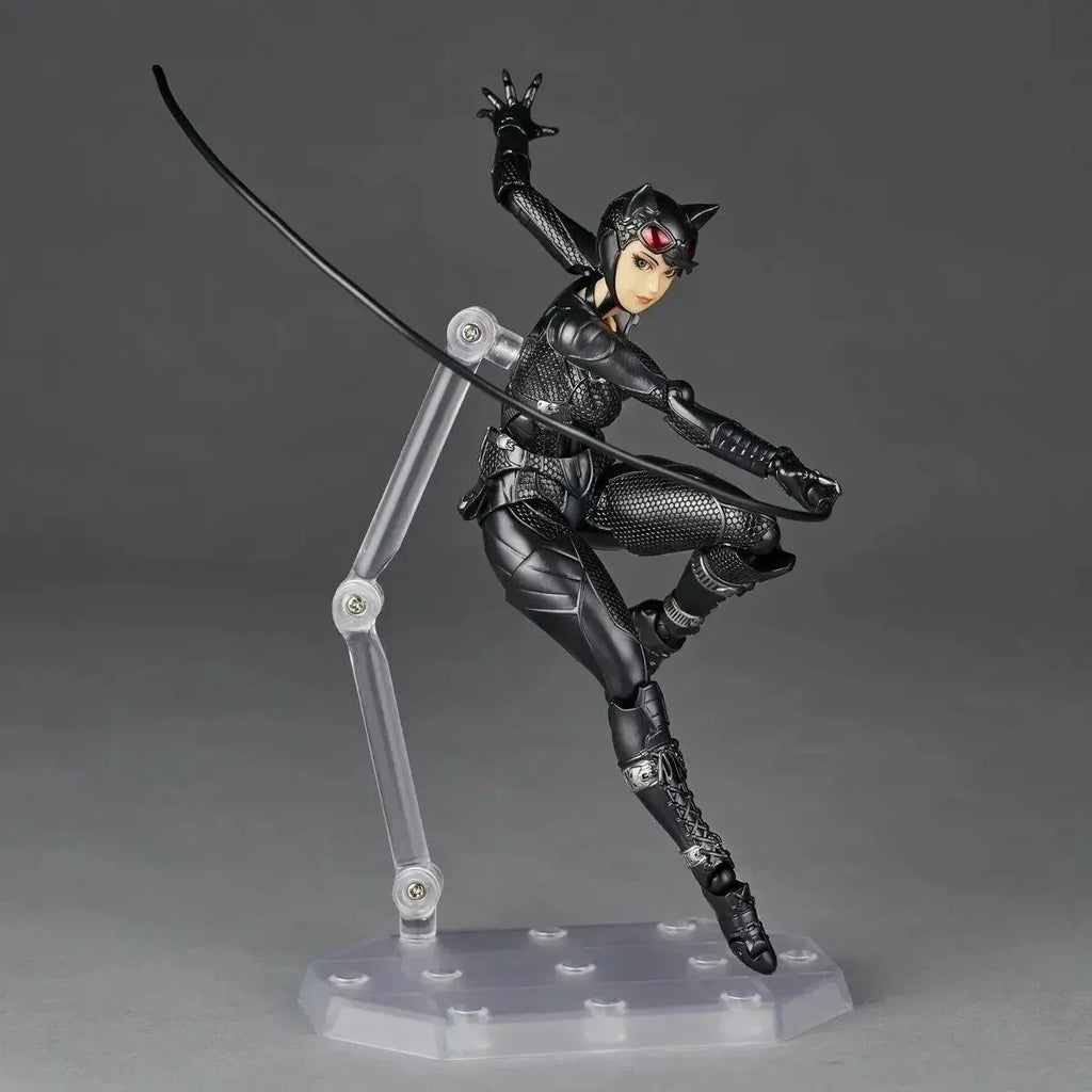 In Stock Arkahm Factory MAX Factory Kaiyodo Revoltech Yamaguchi Catwoman Figuras Ko Model Action Figure Customized Gifts Toys