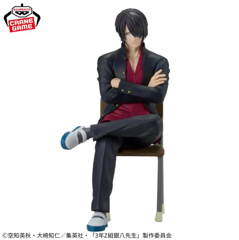 Bandai Original Banpresto Gintama Takasugi Shinsuke Action Figures Anime Figura Cartoon Doll Model Statue Kids Toys Juguete Gift